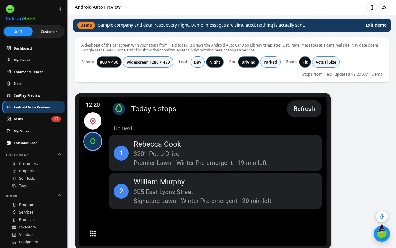 Live Activity (Demo company)